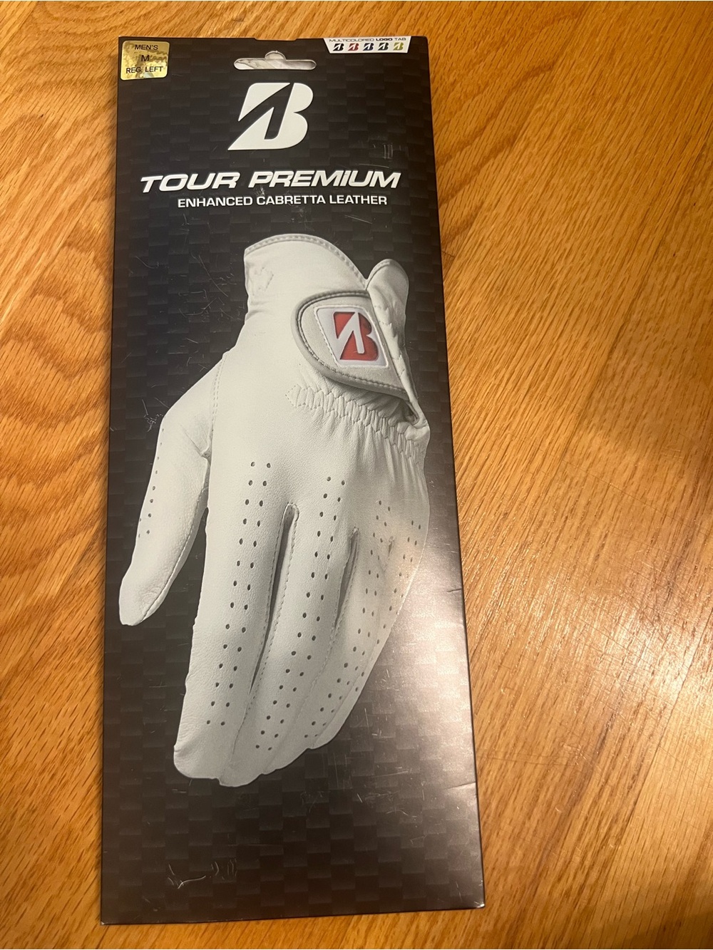 Bridgestone Tour Premium cabretta leather Golf Glove (Men's LEFT, medium ) NEW